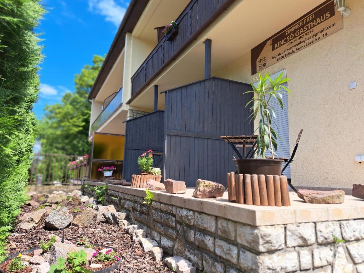 Kincso Vendeghaz Siofok By Newave Apartments Exterior photo